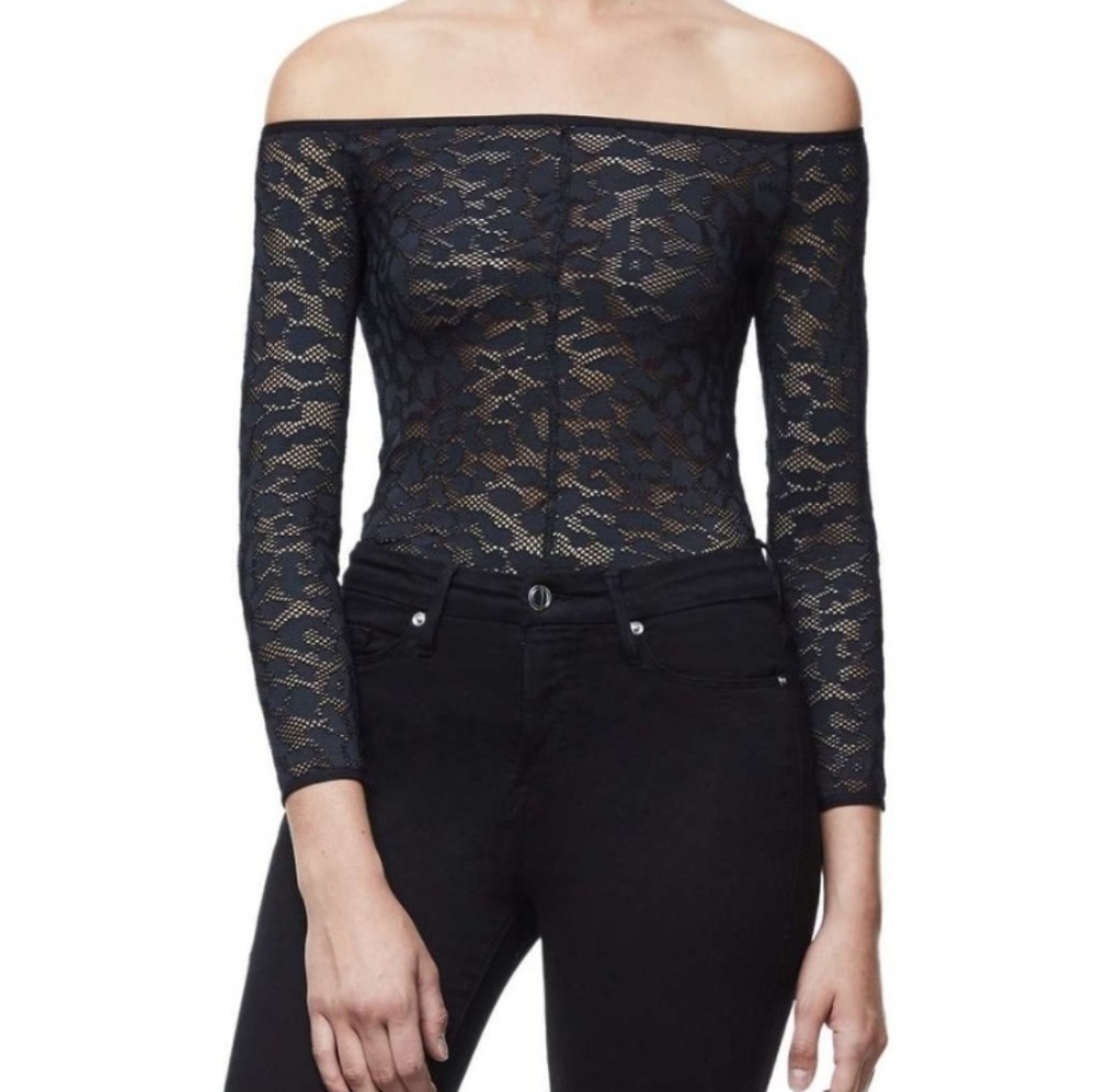 Good American lace bodysuit